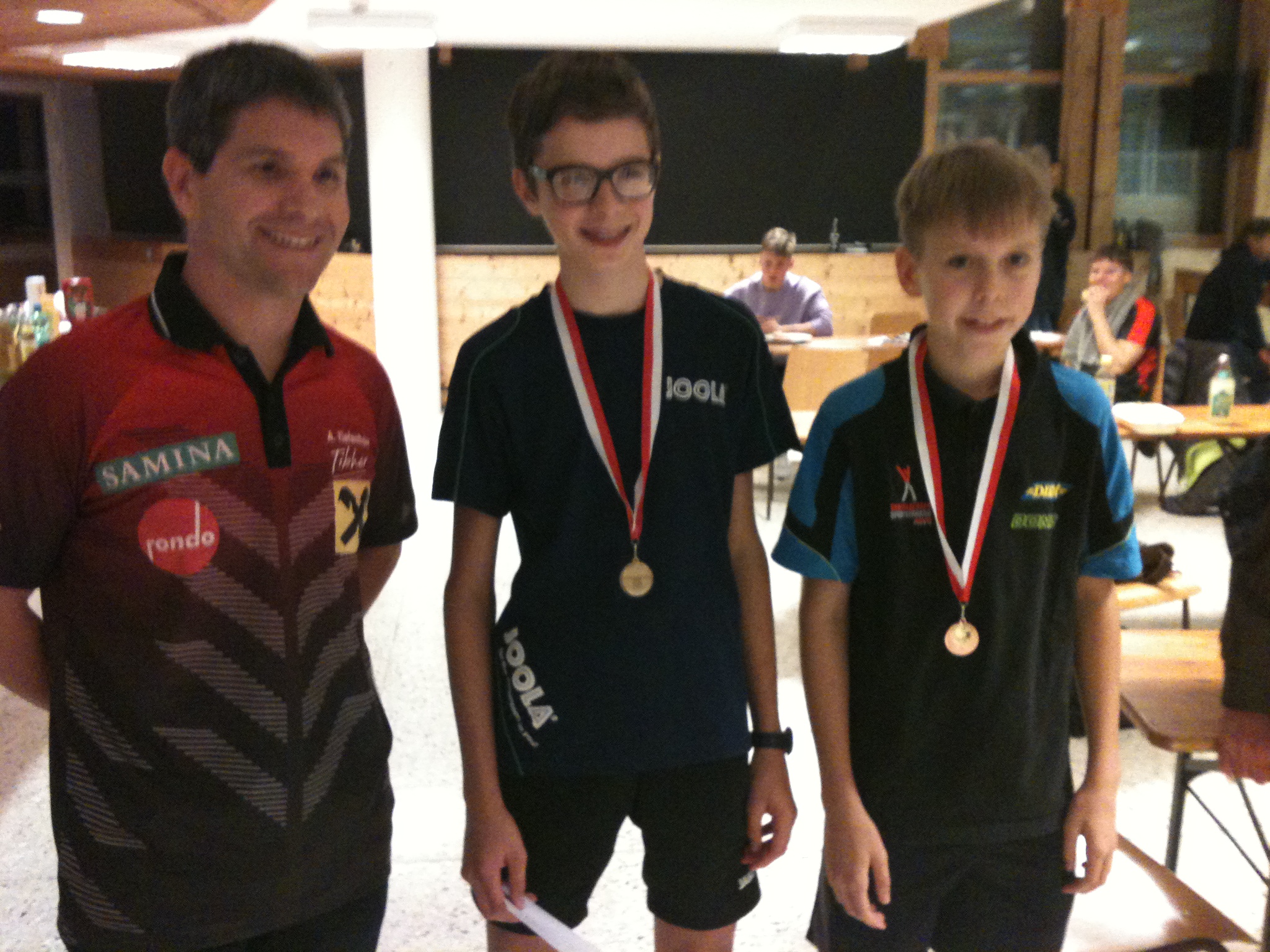 Bronzemedaillie für Christof