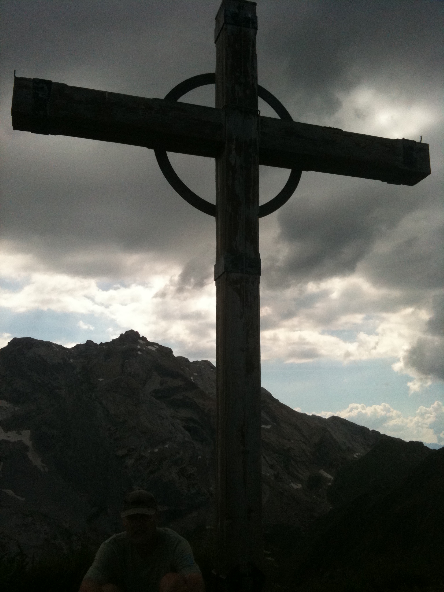 Rainer auf der Gaisspitze