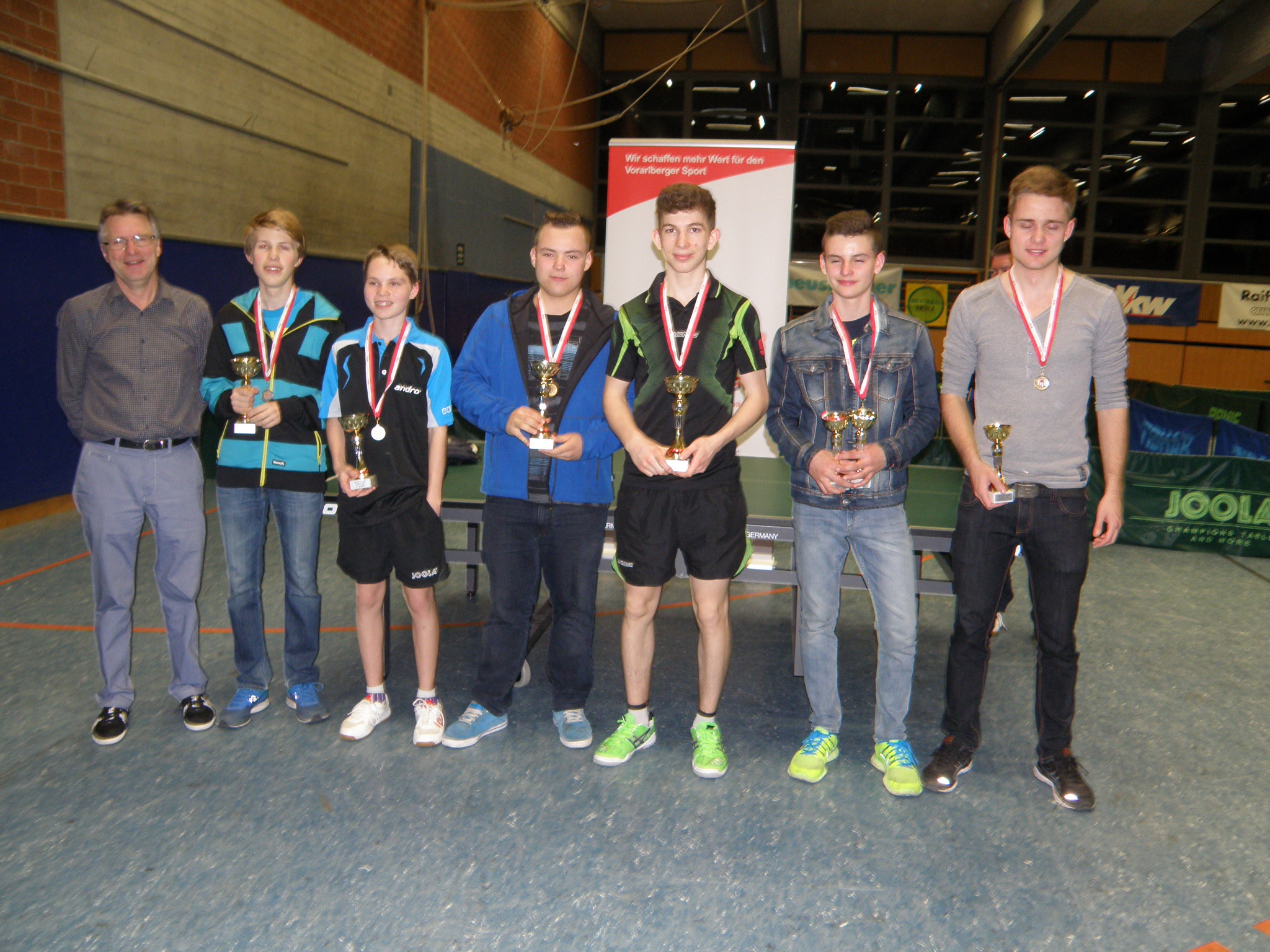 Sieger Doppel U 18